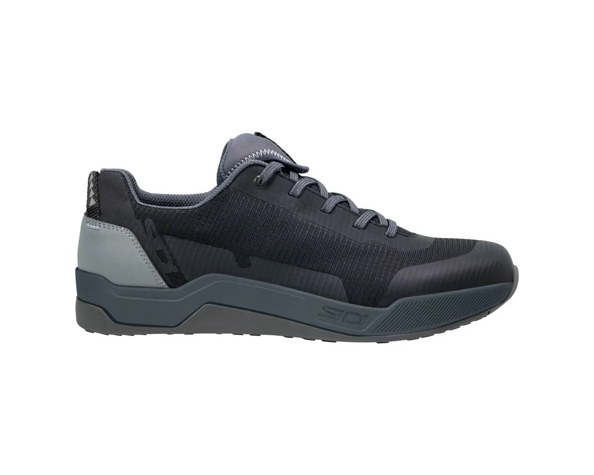 Sidi Motus GTX Flat Pedal Mountain Bike Shoes (Black/Grey) (43)